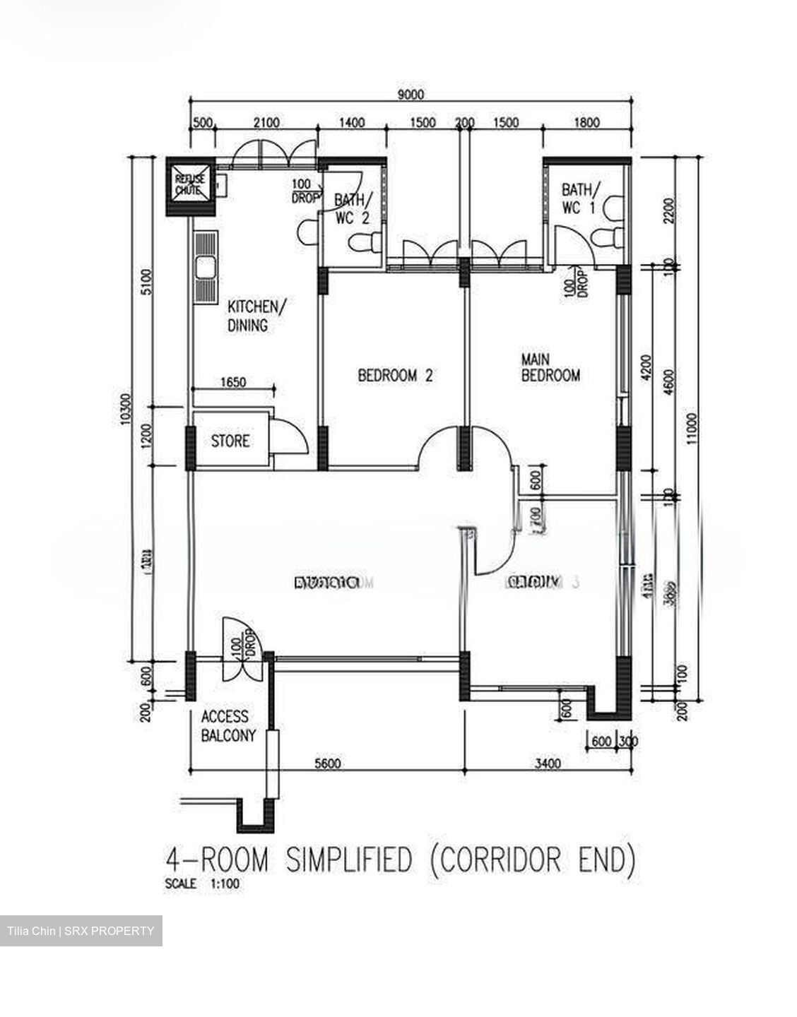 Blk 462 Tampines Street 44 (Tampines), HDB 4 Rooms #609950621